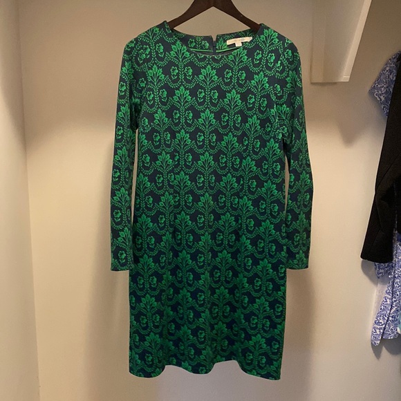 Boden Dresses & Skirts - green detail dress | size ten